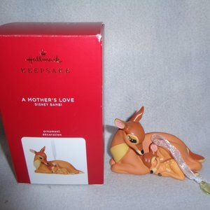 2020 Hallmark Keepsake Disney Bambi A Mother's Love Porcelain Ornament